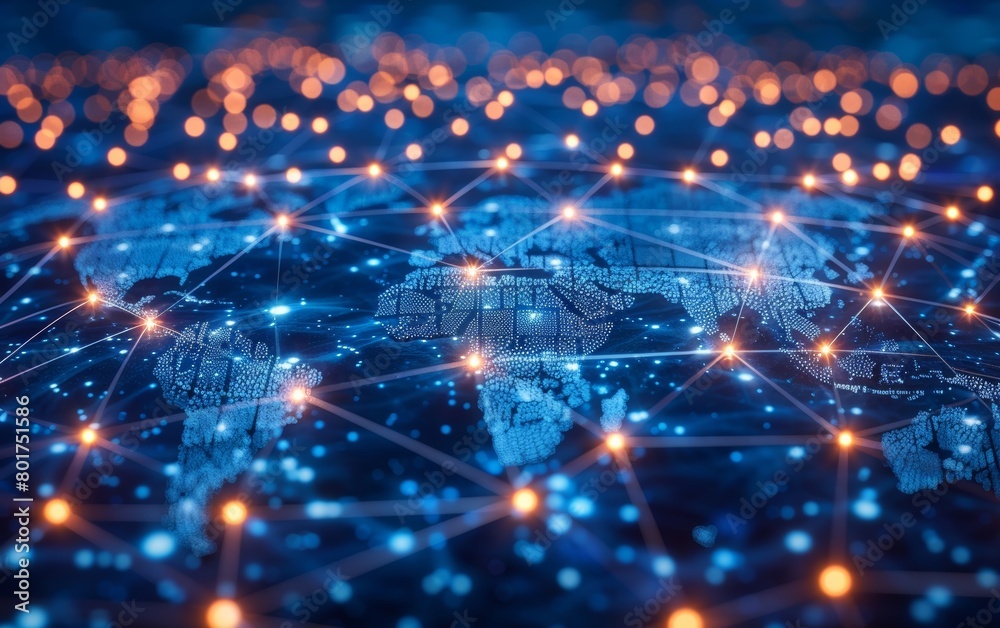 Cutting-edge technology facilitates the exchange of information across a vast, interconnected global system. Cutting-edge technology facilitates the exchange of information across a vast, interconnected global system.