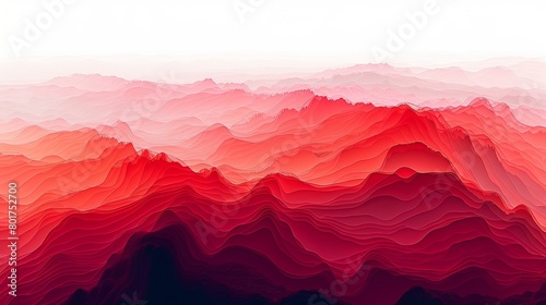 gradient trendy red fluid liquid ink painting colorful background, watercolor paint splash in texture, blotch background of paint,  photo