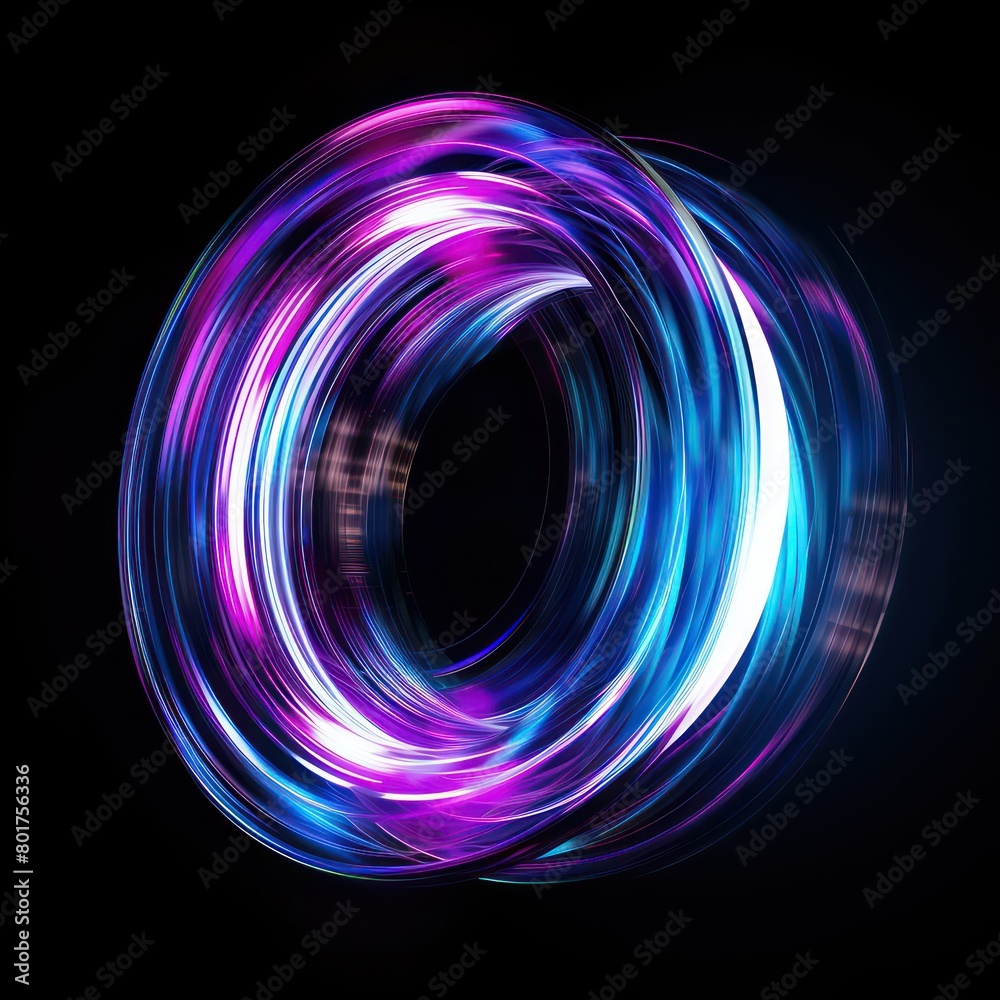 holographic dynamic perspective, blue lights reflecting, black background holographic dynamic perspective, blue lights reflecting, black background