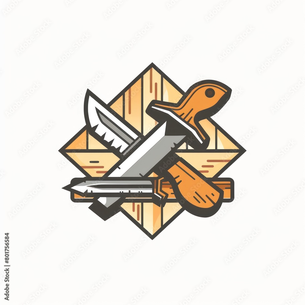 carpentry workshop logo design carpentry workshop logo design
