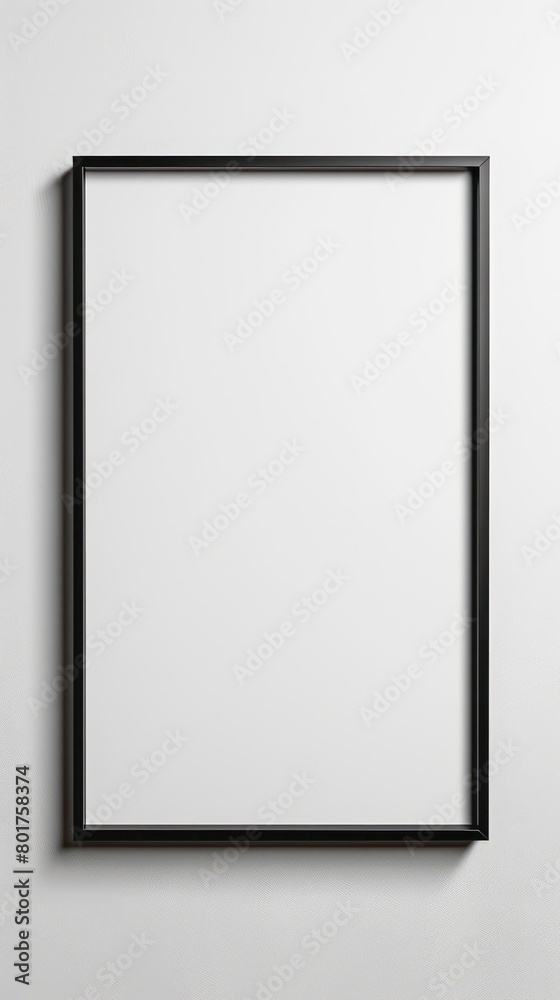 simple rectangular frame made of steel beams on a white background simple rectangular frame made of steel beams on a white background