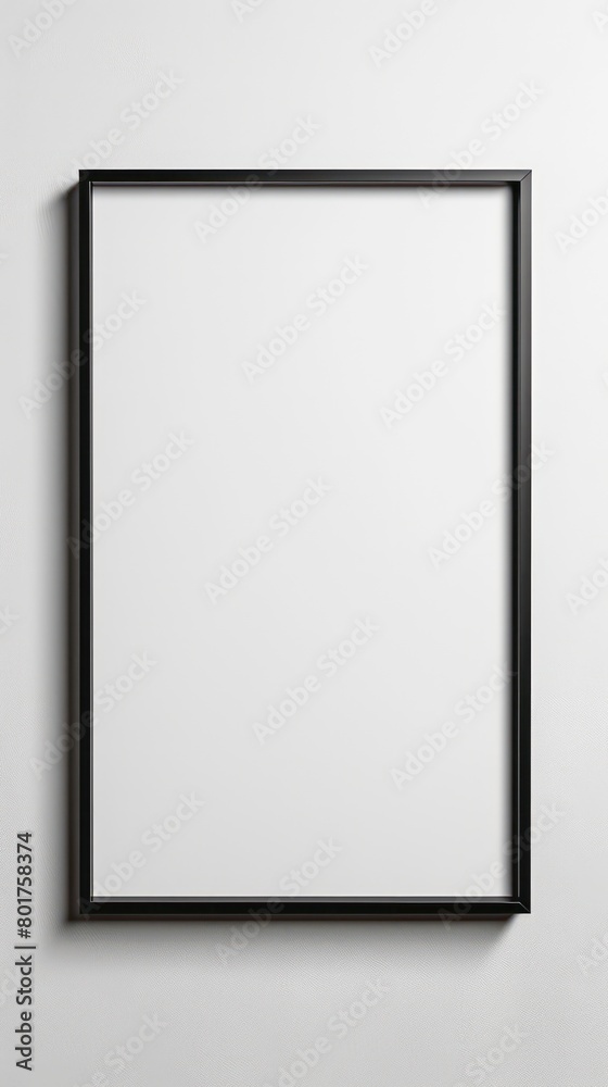 simple rectangular frame made of steel beams on a white background