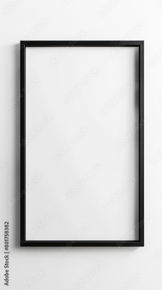 simple rectangular frame made of steel beams on a white background simple rectangular frame made of steel beams on a white background