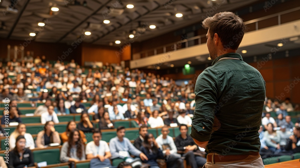 Motivational Workshop in an Amphitheater Setting, Unlocking Potential in Professionals Motivational Workshop in an Amphitheater Setting, Unlocking Potential in Professionals