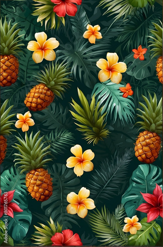 tropical theme background