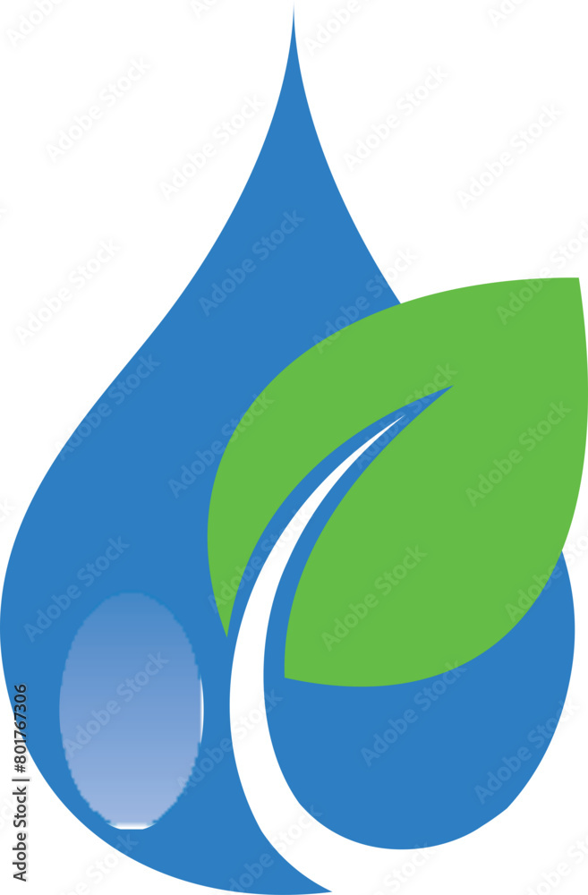 Beauty water logo icon template Beauty water logo icon template