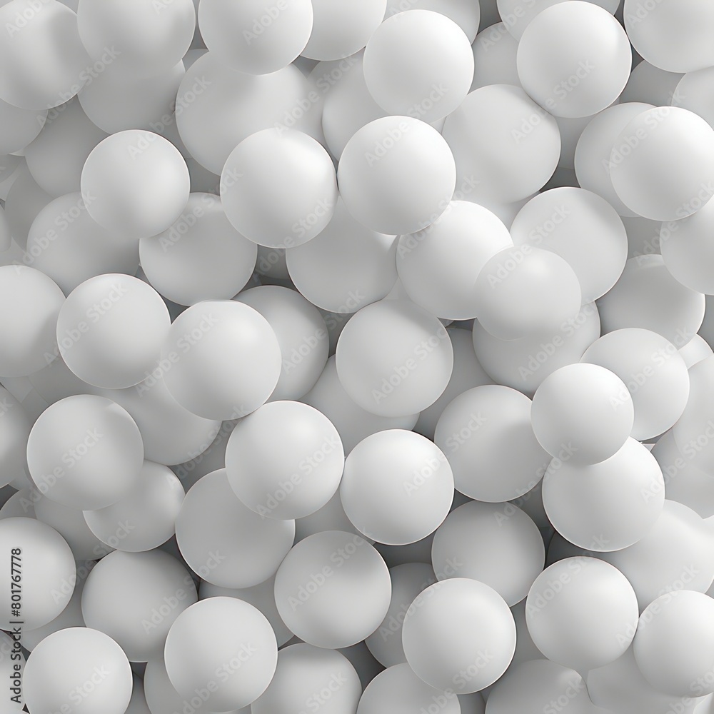 spheres piled together, covering the screen, white background spheres piled together, covering the screen, white background