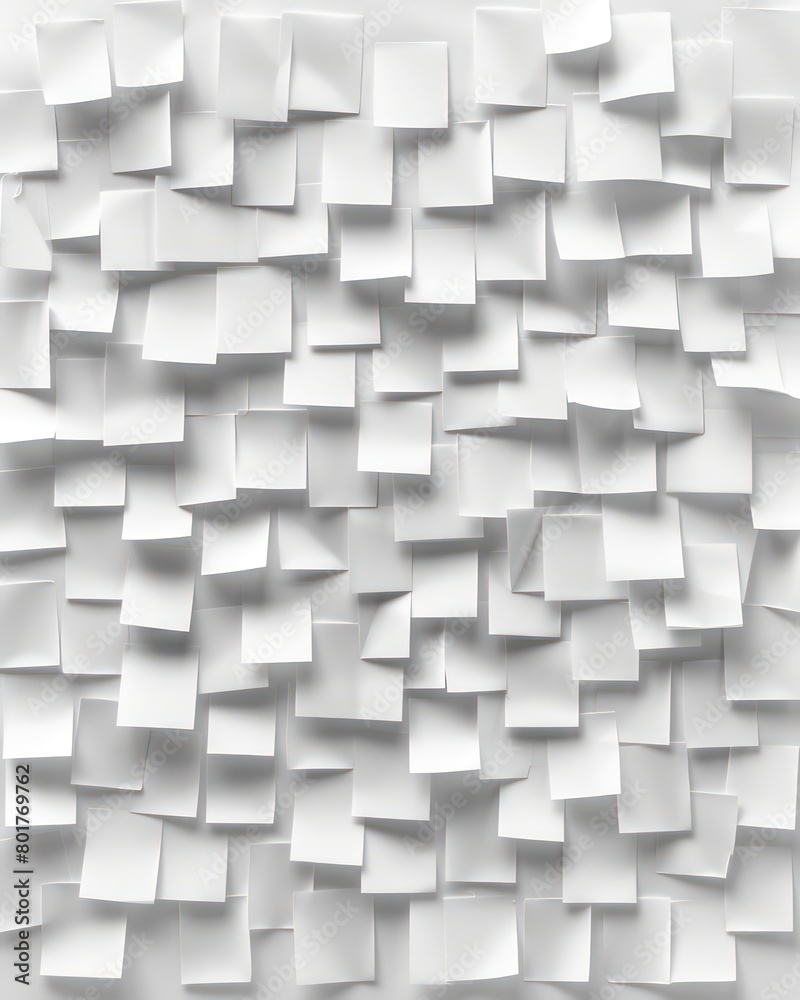 white paper square stacked white on white white paper square stacked white on white