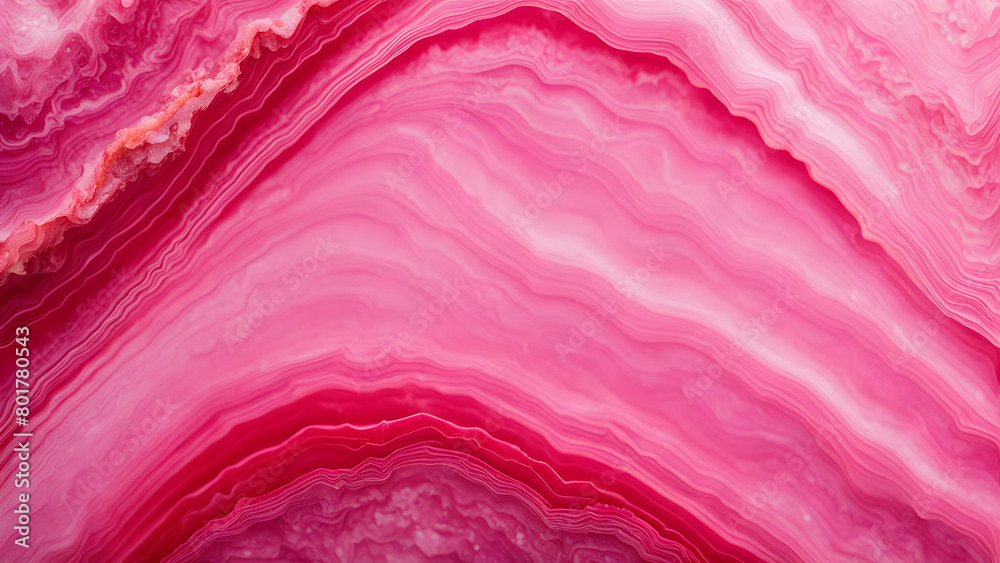 A pink rock with a red stripe A pink rock with a red stripe