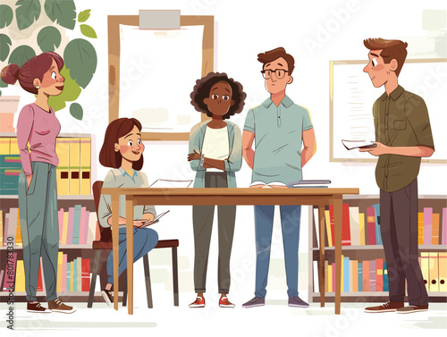 Literary Discourse: Animated Classroom Debate Explores the Timeless Value of Classic Literature