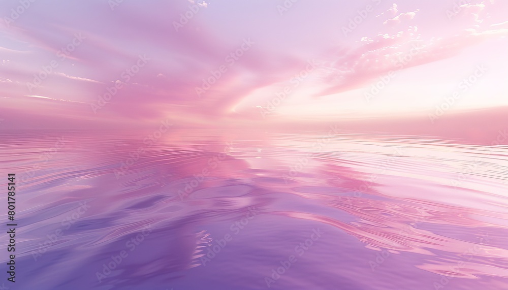 A gradient of calming purples and pinks, with a subtle cloudlike pattern suggesting peace and tranquility  