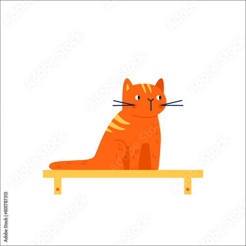 Adorable Cat Clipart for Decoration, Cards, and Printing