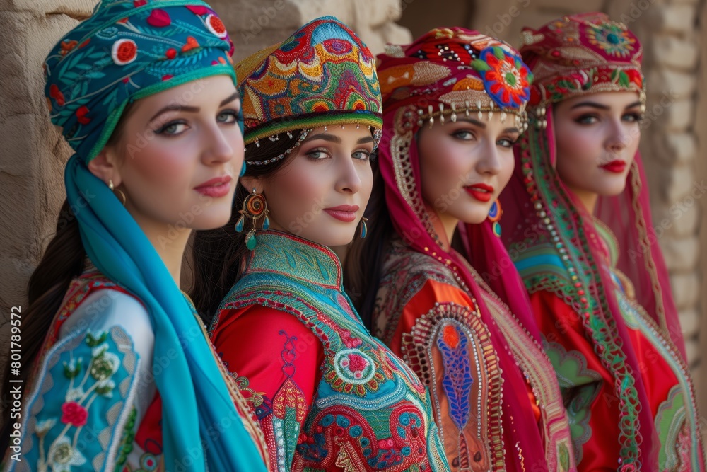oriental women national dress