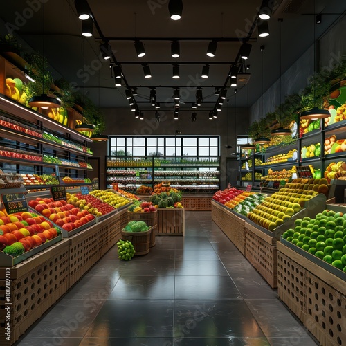 boutique fruit shop quality supermarket