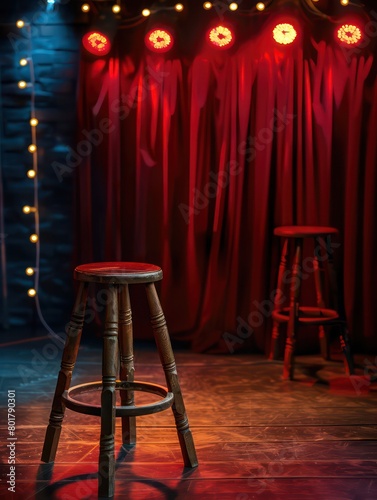 comedy night background, standup comedy night