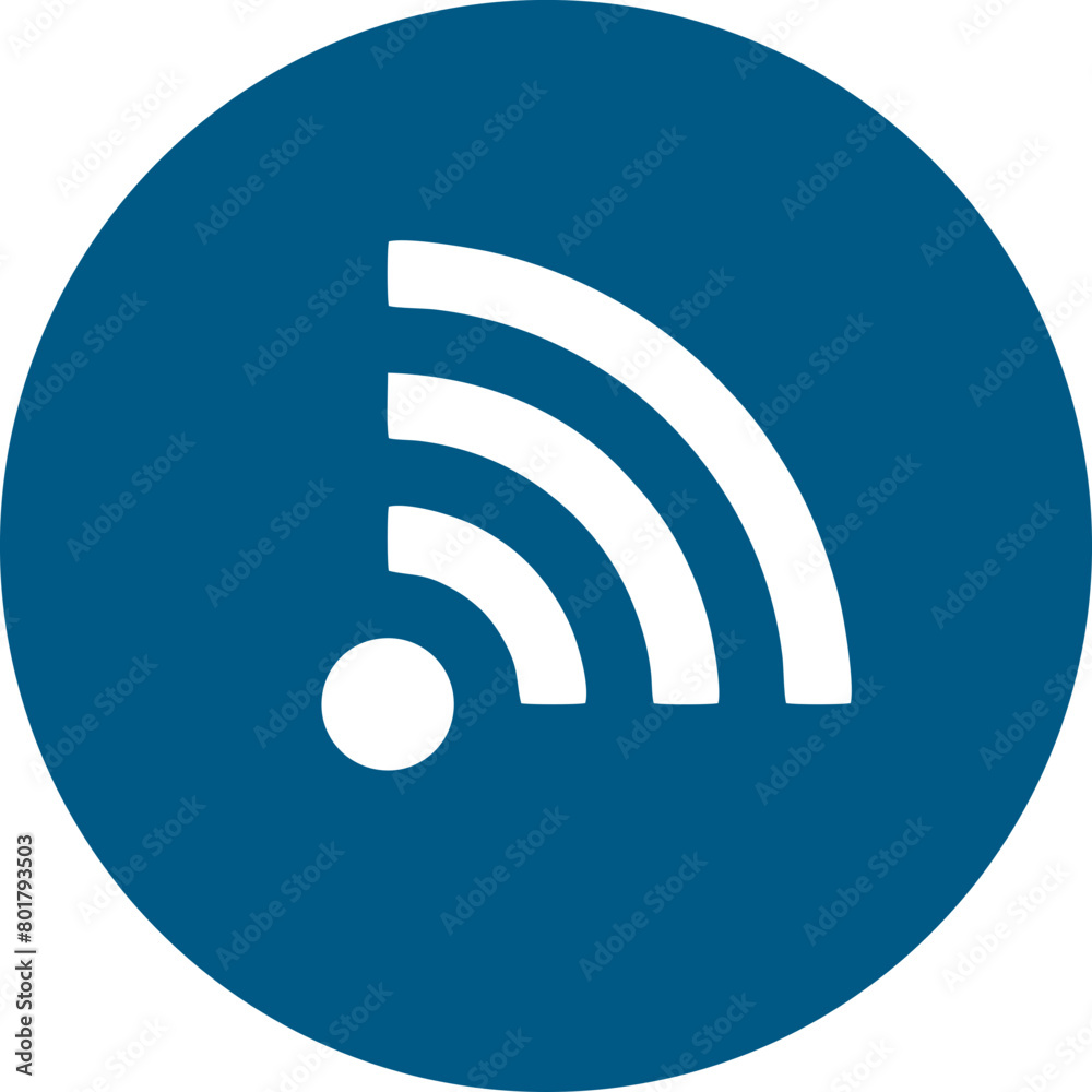 Wifi, wireless, internet signal icon logo template Wifi, wireless, internet signal icon logo template