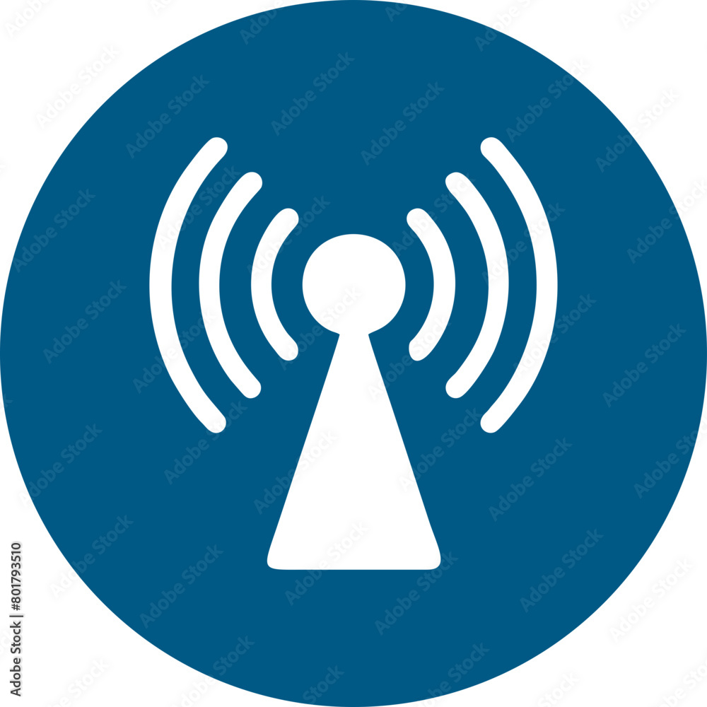 Wifi, wireless, internet signal icon logo template Wifi, wireless, internet signal icon logo template