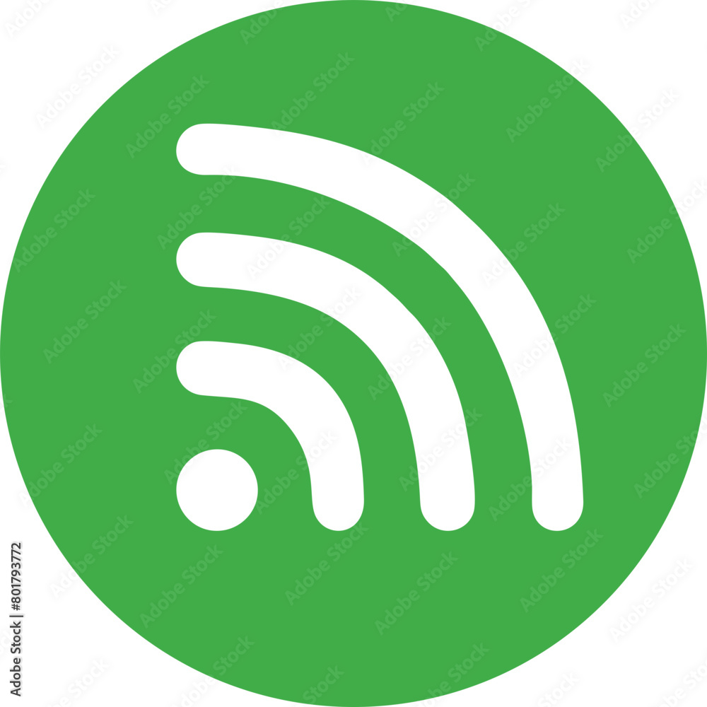 Wifi, wireless, internet signal icon logo template Wifi, wireless, internet signal icon logo template