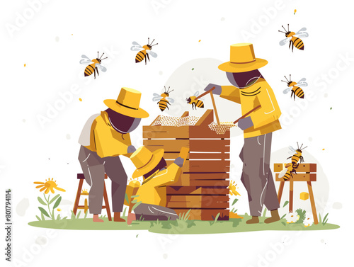 Community of Beekeepers Nurturing the Harmony of Honey Production and Pollination: A Tribute to the Vital Pollinators