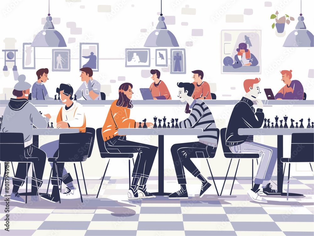 Animated Chess Club: A Realm of Mental Combat Where Strategic Minds Clash