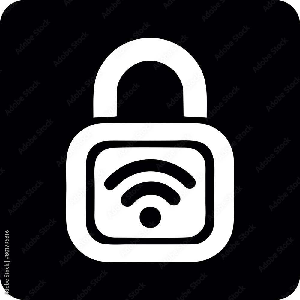 Wifi, wireless, internet signal icon logo template Wifi, wireless, internet signal icon logo template