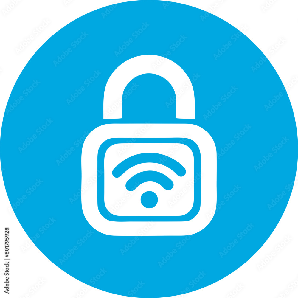 
Wifi, wireless, internet signal icon logo template