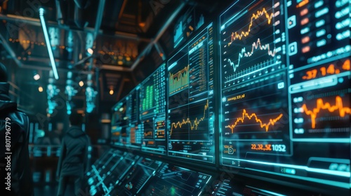 financial market price and market position technology © STOCKYE STUDIO