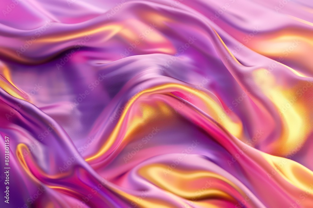 Obraz premium smooth gradient purple pink and gold