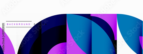 A close up of a circular pattern featuring shades of purple and electric blue on a white background. The design includes hints of magenta, creating a vibrant and eyecatching display