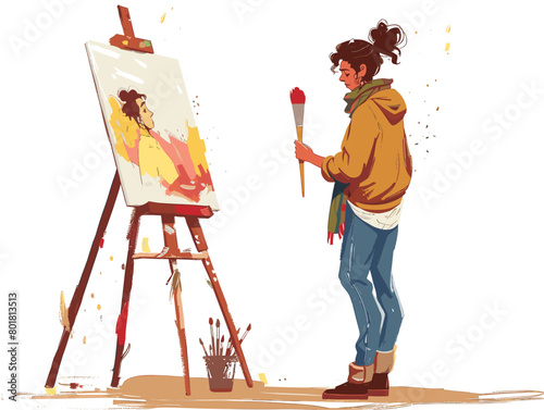 A Self-Portrayal of Raw Emotion and Unfiltered Expression Through Art