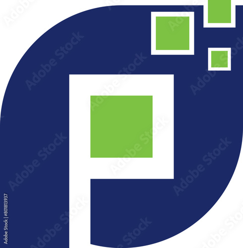 Tecnology logo template
