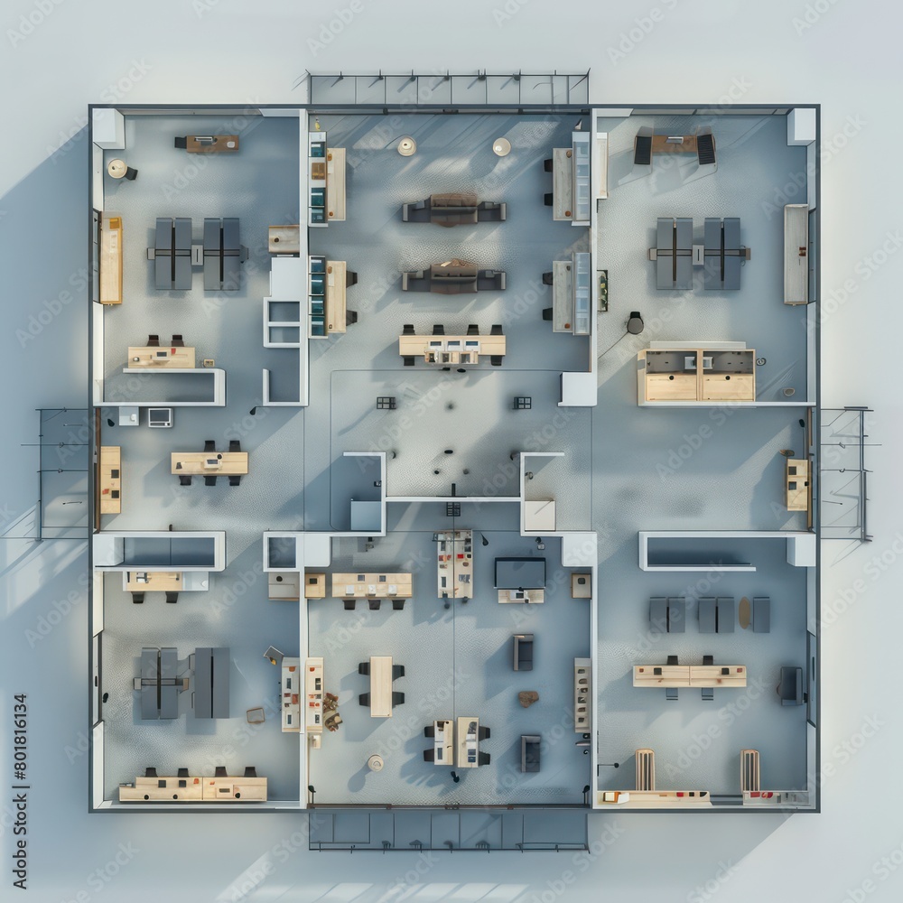 warehouse of large open spaces, meeting rooms for private discussions, offices and a breakout area with a kitchen for relaxation and informal meetings warehouse of large open spaces, meeting rooms for private discussions, offices and a breakout area with a kitchen for relaxation and informal meetings