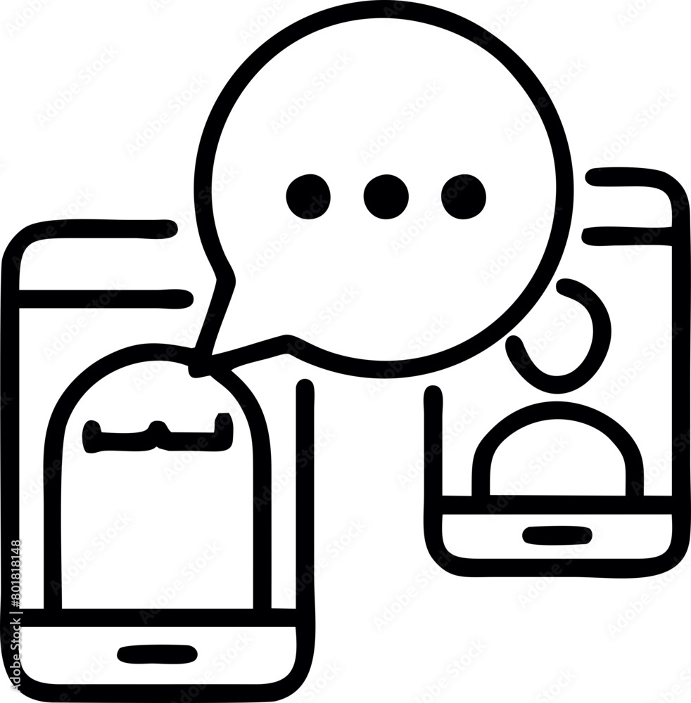Social relationship logo, icon template Social relationship logo, icon template