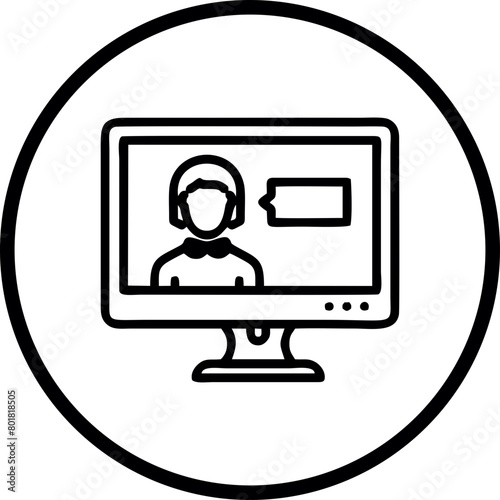 Social relationship logo, icon template