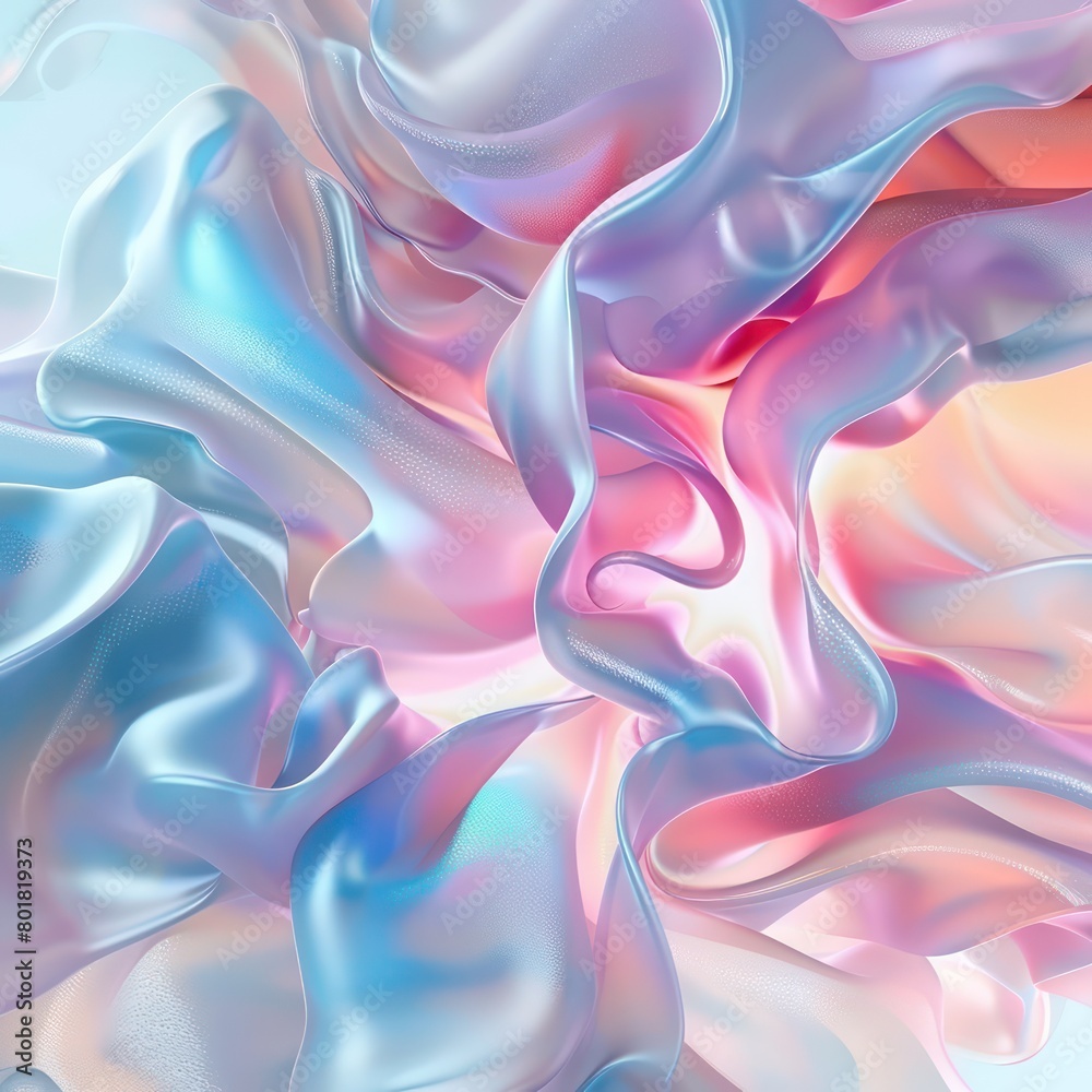 liquid shapes, light pinks and light blues liquid shapes, light pinks and light blues