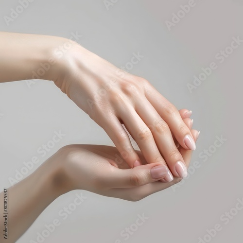 perfect clean hands of a  woman