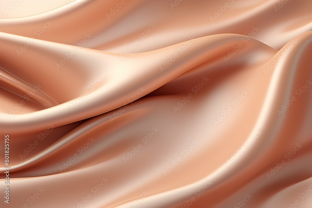 3D illustration of the beige fabric design element. Close up of the cloth material , generated by AI, 3D illustration 3D illustration of the beige fabric design element. Close up of the cloth material , generated by AI, 3D illustration
