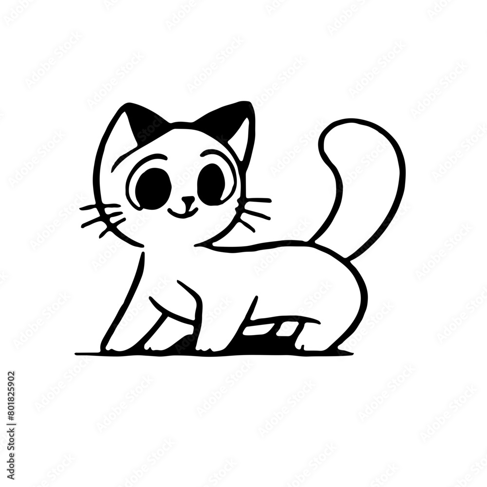 Obraz premium Cut cat