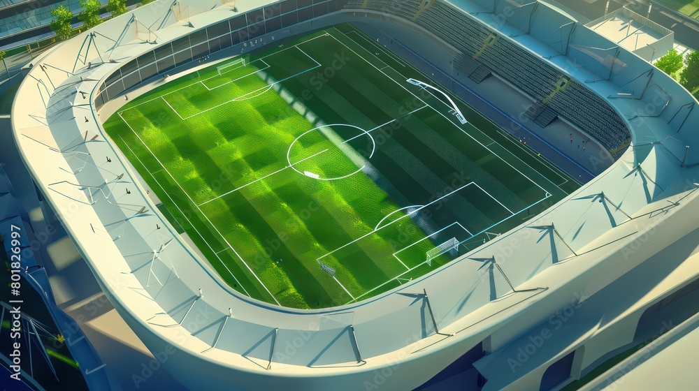 Obraz premium modern small stadium