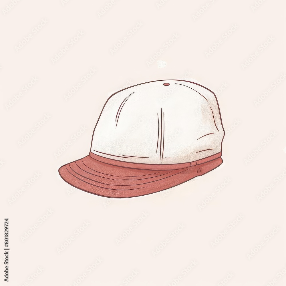 Fototapeta premium one hat, plain background