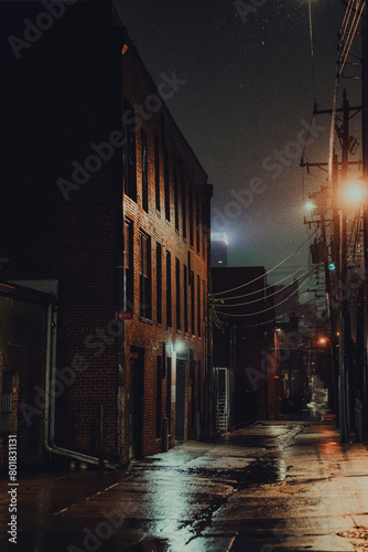 Rainy night in the city