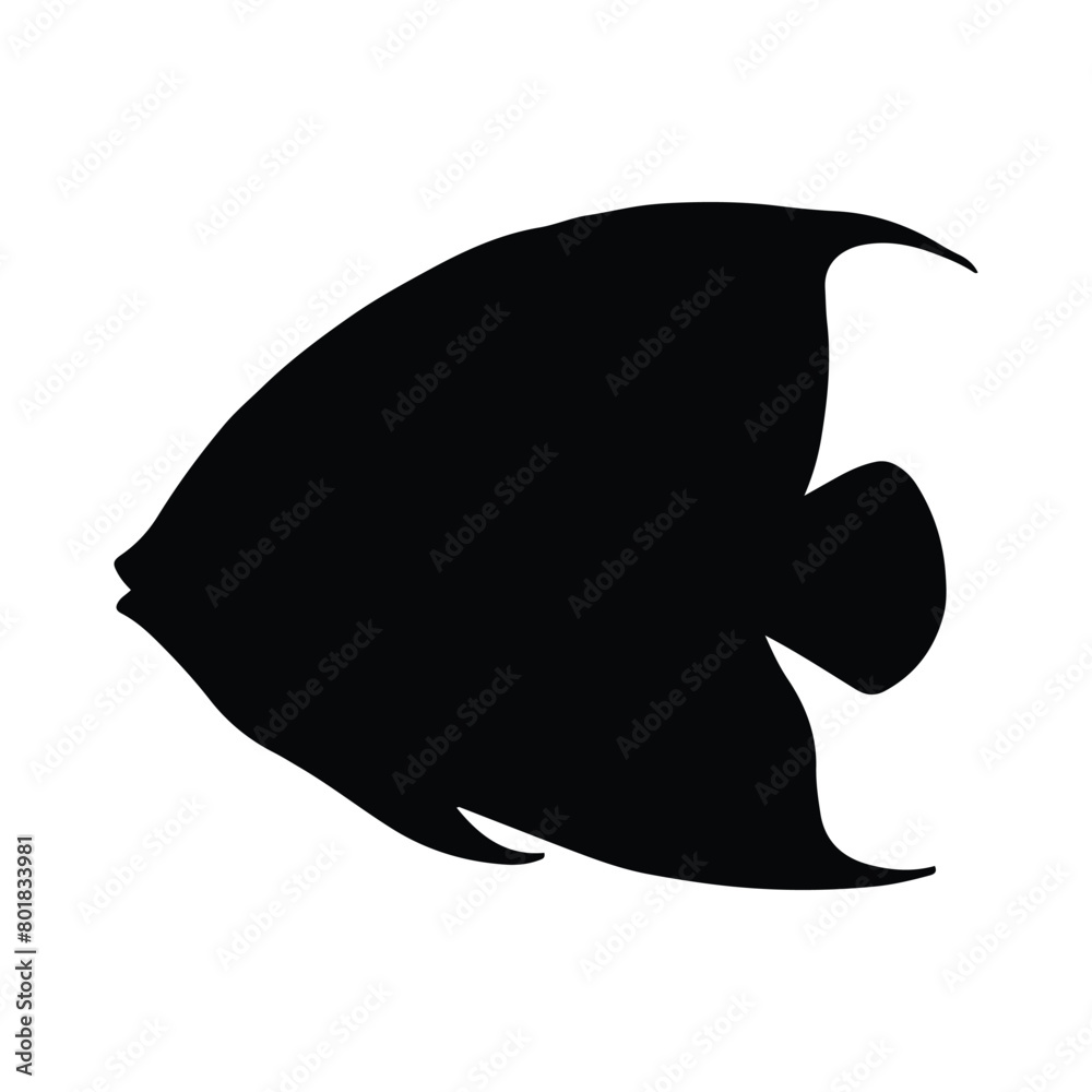 Big Fish silhouette in line art style. Fish vector by hand drawing. Fish tattoo on white background. Black and white fish vector on white background. Marine animal illustration. Marine life animal Big Fish silhouette in line art style. Fish vector by hand drawing. Fish tattoo on white background. Black and white fish vector on white background. Marine animal illustration. Marine life animal