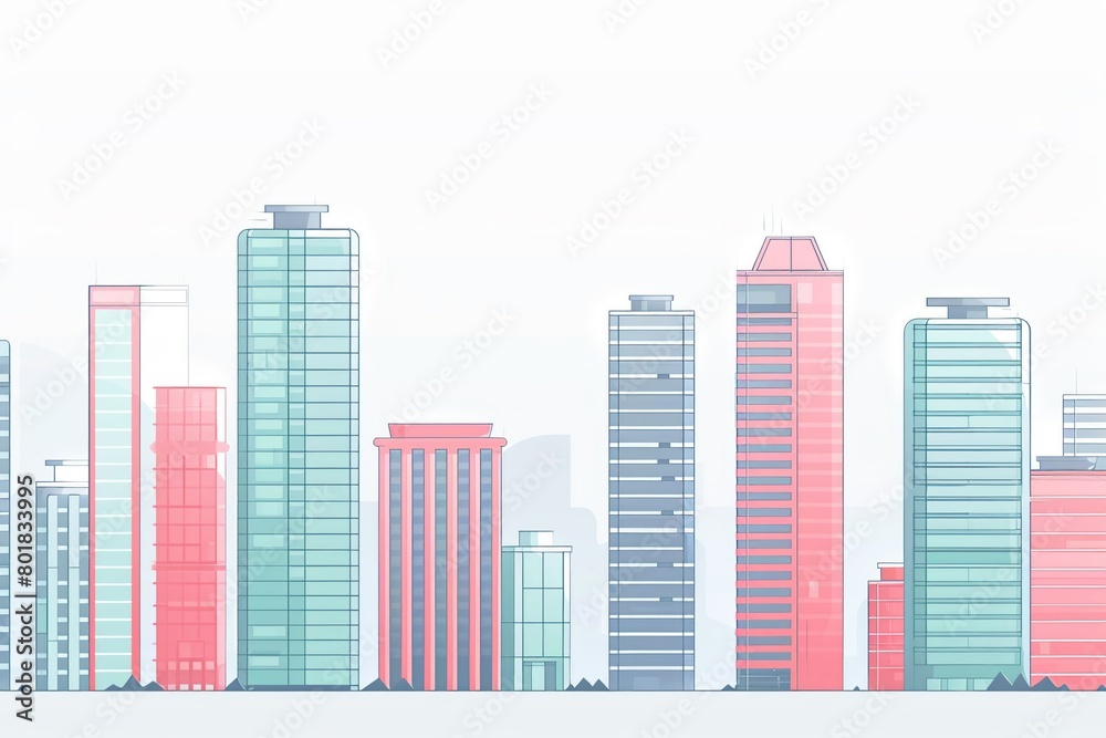 Smart cityscape at dusk with a focus on energy-efficient buildings and infrastructure powered by smart grid technologies Smart cityscape at dusk with a focus on energy-efficient buildings and infrastructure powered by smart grid technologies