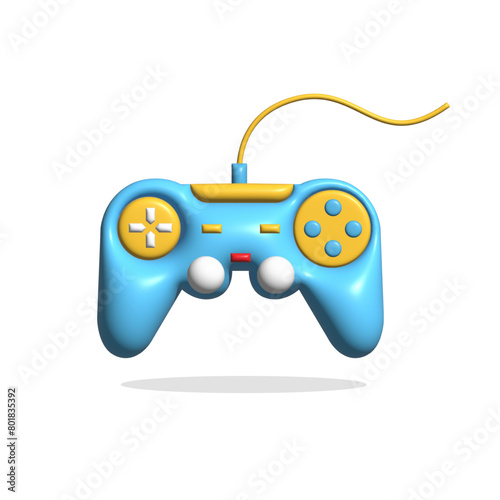 3D icon game controler