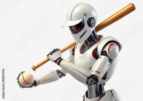 スポーツの概念で人工知能を搭載した野球選手