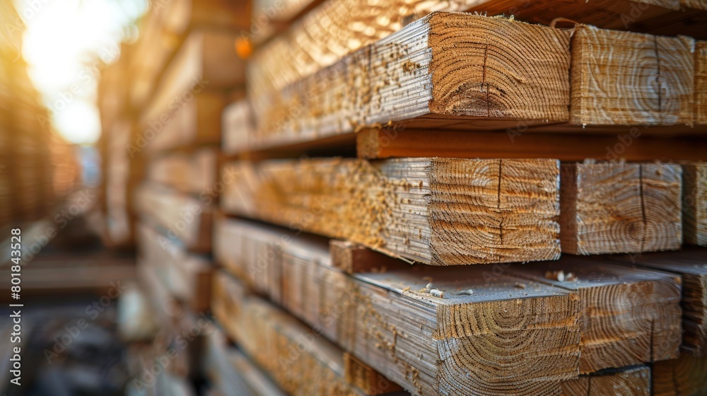 stacks of beech boards in an outdoor lumberyard ready for shipping stacks of beech boards in an outdoor lumberyard ready for shipping