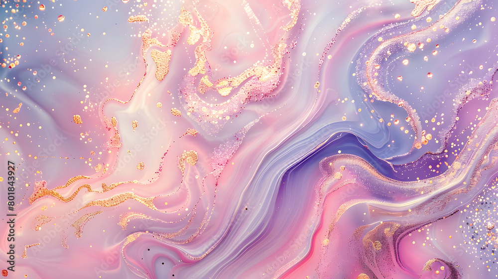 mesmerizing fusion of sparkling pops and vibrant marble textures