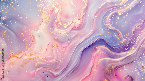 mesmerizing fusion of sparkling pops and vibrant marble textures