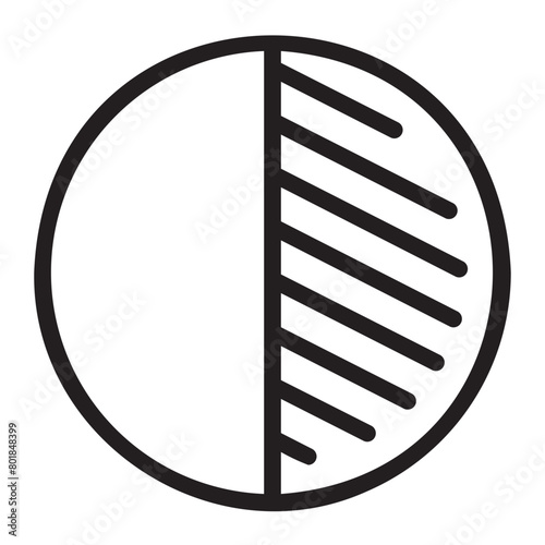 shadow line icon