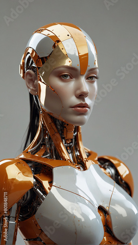 charming female robot